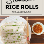 Steamed Rice rolls