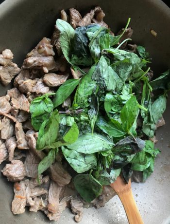 Thai Basil and Beef