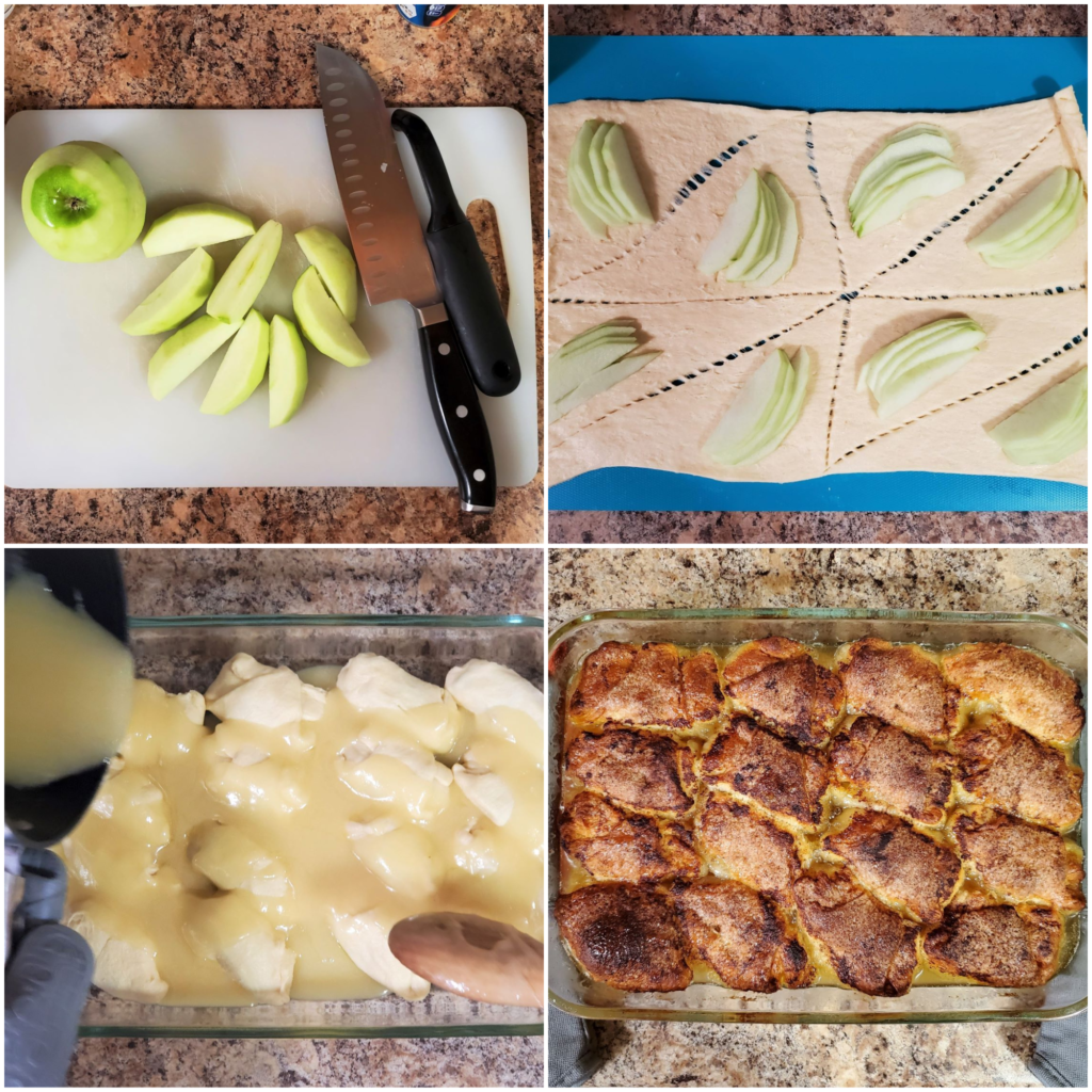 Delicious and Easy apple dumplings 