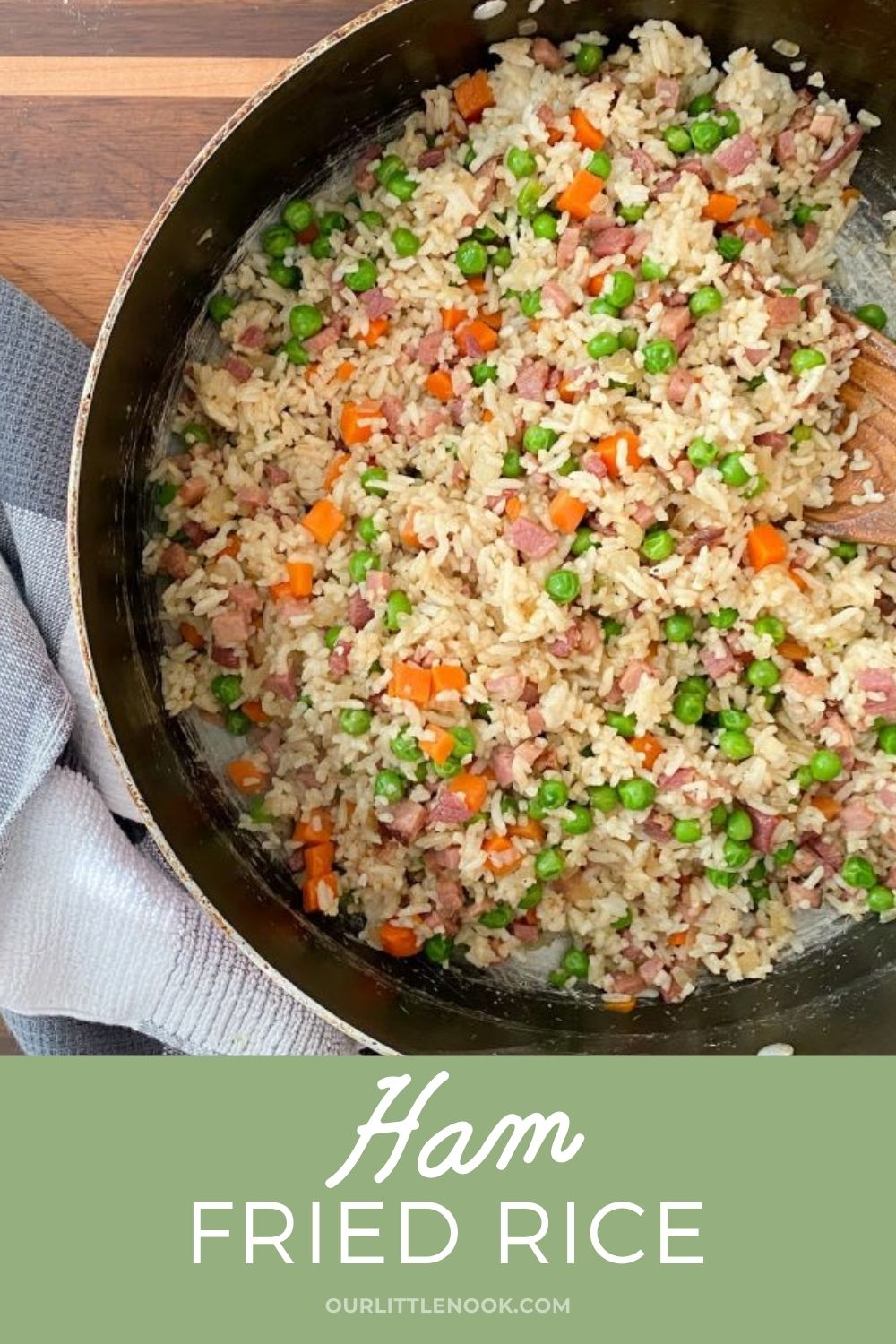 Simple Homemade Ham Fried Rice – Our Little Nook