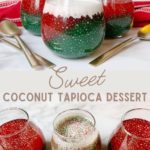 Sweet Coconut Tapioca Dessert