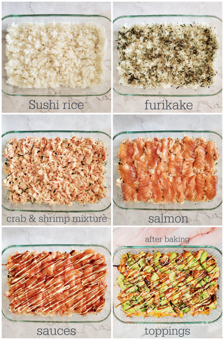 Easy Sushi Bake Our Little Nook