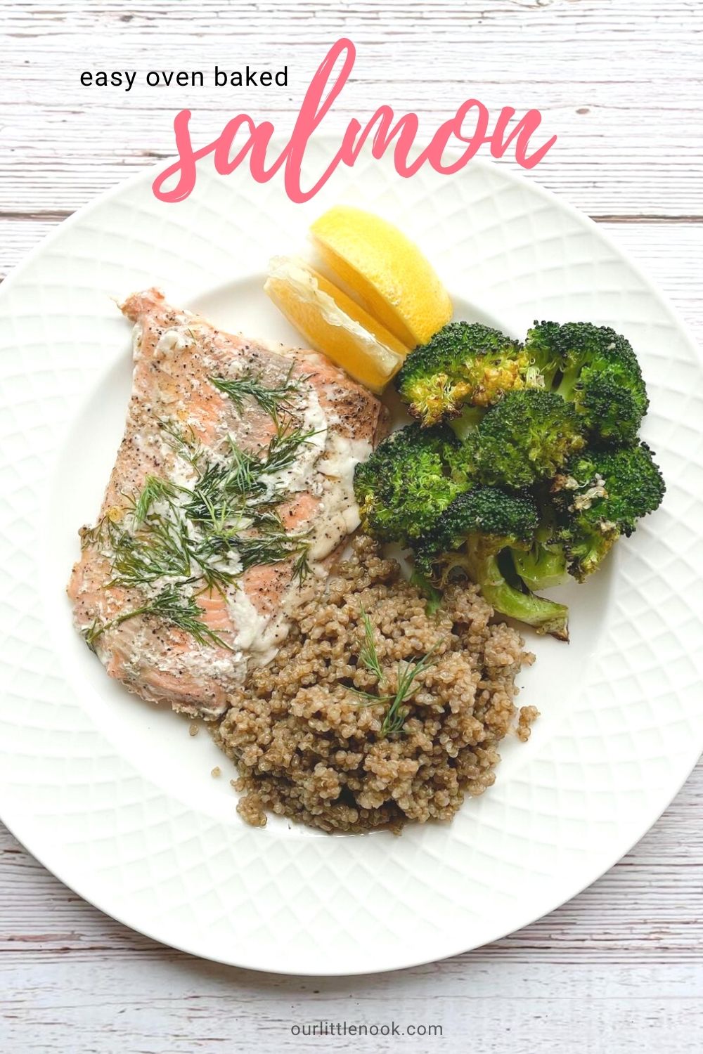 Delicious and Easy Oven-Baked Salmon – Our Little Nook