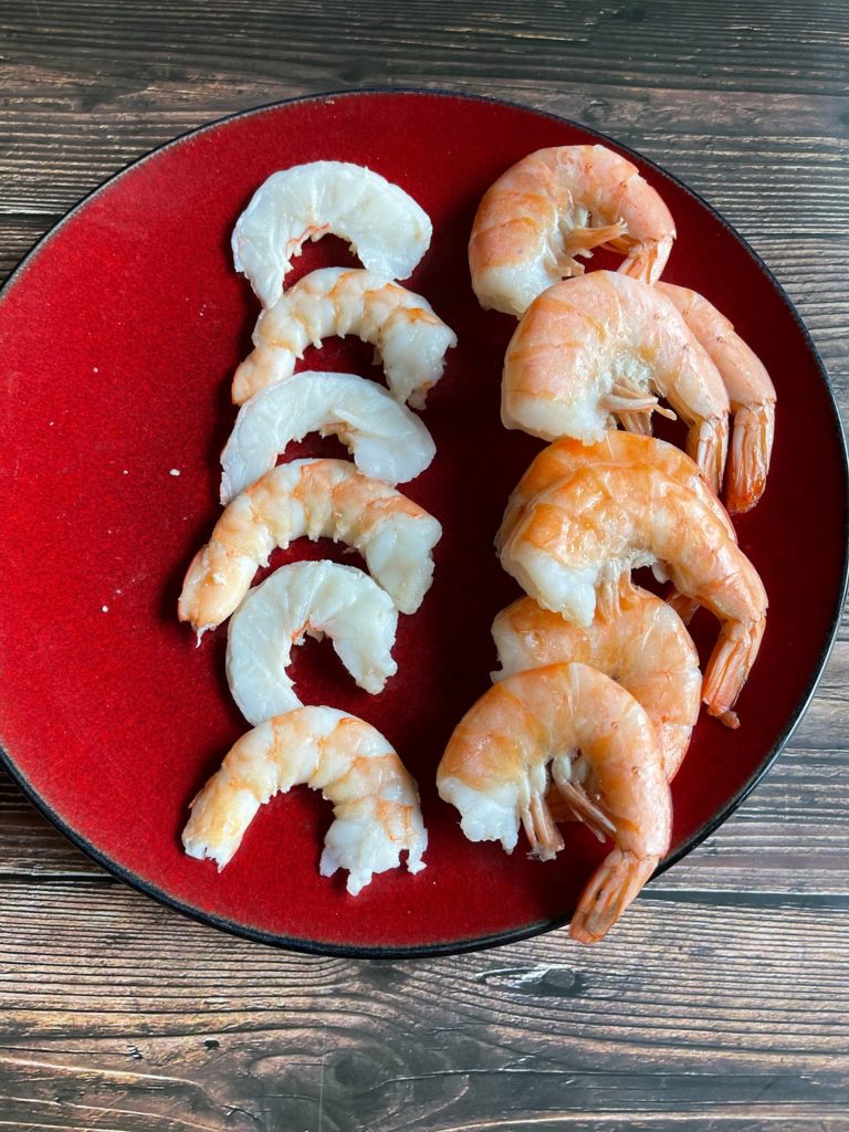 shrimp of fresh spring rolls 
