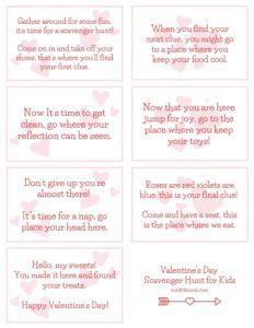 Breakable Chocolate Hearts & A Kid-Friendly Valentine’s Day Scavenger ...