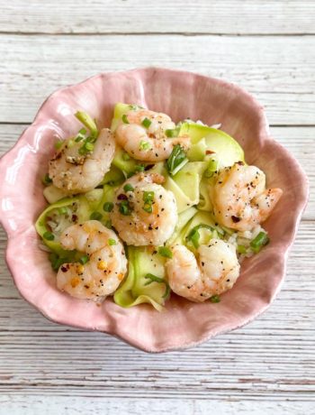 Buttered Shrimp and Zucchini Ribbons